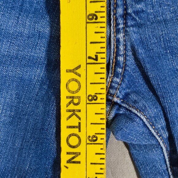 Levis 711 jeans women's W28/L32(29) medium washed denim blue skinny straight - Picture 15 of 16